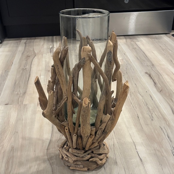 Driftwood Glass Vase - Picture 4 of 10